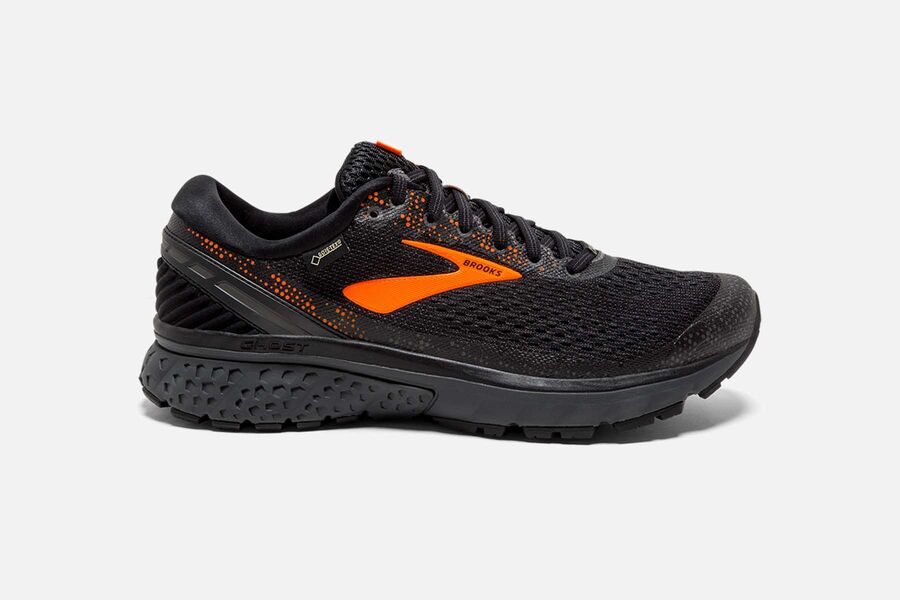 Tenis Corrida Brooks Ghost 11 GTX Masculino Brasil - Pretas 9437812-OU